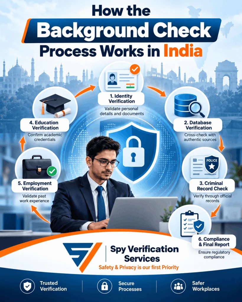 Background Check Process in India - Spy Verification Services