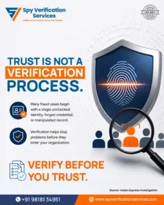 Background Verification Agencies in India - Spy Verification Services