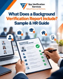 What Does a Background Verification Report Include Sample & HR Guide
